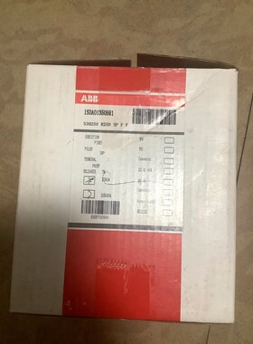 ABB塑壳断路器S3H250 R250 3P F F 1SD 议价