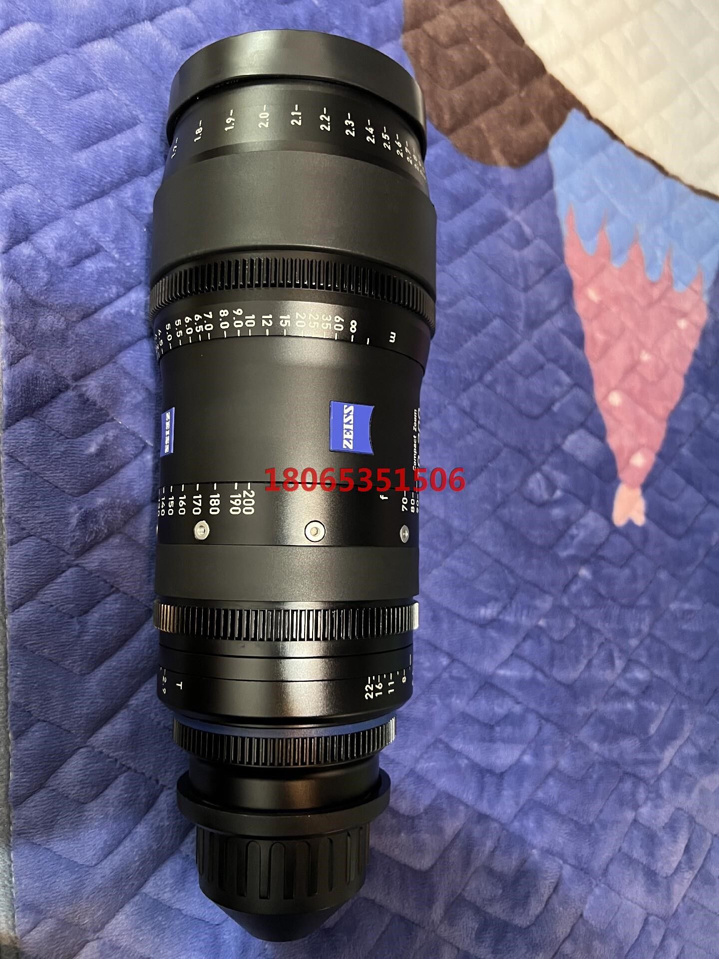 9 电影镜头蔡司变焦电影