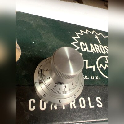 Clarostat多圈电位器全金属材质刻度清晰功能完好 议价