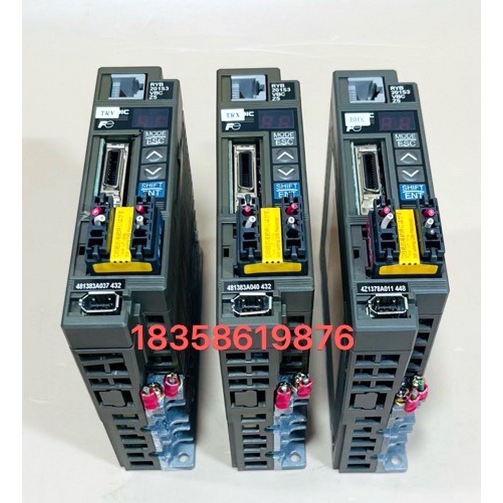 富士RYB201S3-VBC-Z5伺服驱动器200W实物图 议价