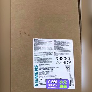 议价 SIEMENS 软启动器3RW4444 6BC34