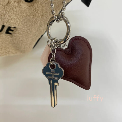 日本afternoontea爱心钥匙扣包包挂饰配饰