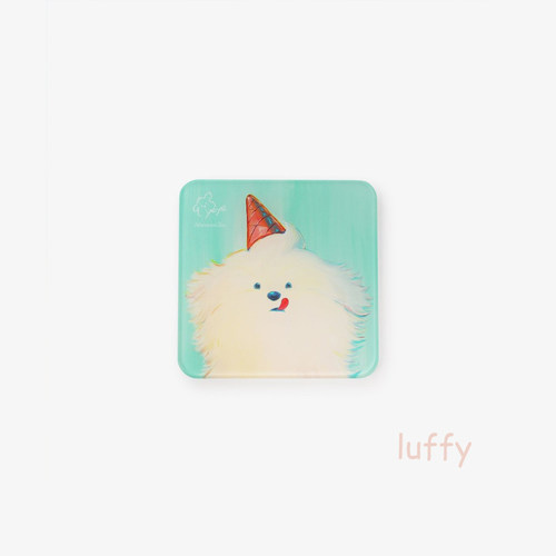 日本afternoontea插画师合作款小狗杯垫隔热垫