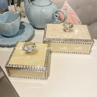 现货 日本francfranc精美桌面首饰收纳盒项链收纳生日礼物