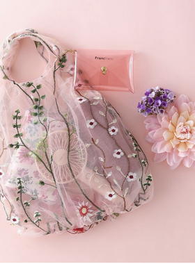 日本francfranc超美手提袋可折叠收纳