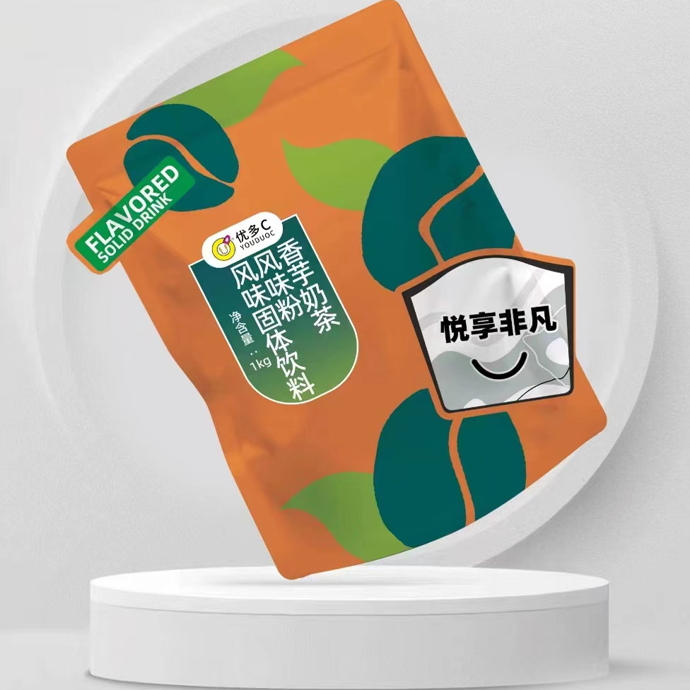 包邮德仕三合一优多C原味奶茶味奶茶粉速溶1kg饮品店原料1包包邮