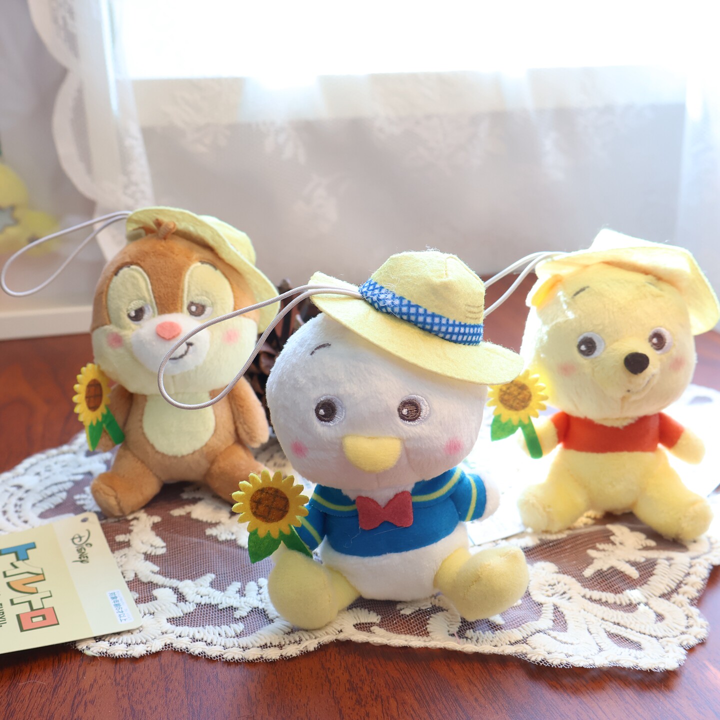 正版Furyu景品向日葵草帽挂件