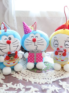 正版FuRyu哆啦A梦叮当猫生日公仔