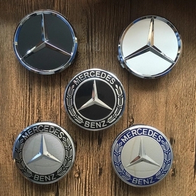 奔驰轮毂盖 C180 C200 E260 E300 S350 ML350 glk400车轮盖标车标