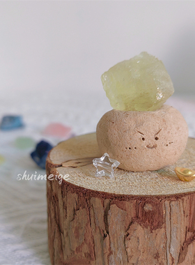 手工制作香港小豆丁水晶摆件diy