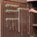 镜柜项链收纳挂架首饰展示架挂墙戒指手链饰品架子壁挂式 上墙挂勾