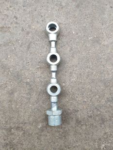 新源轮式挖掘机配件大全机械轮胎75挖机正品球面三通球头扣帽开关