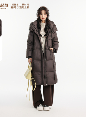 记忆的起点长款羽绒服69AD98036