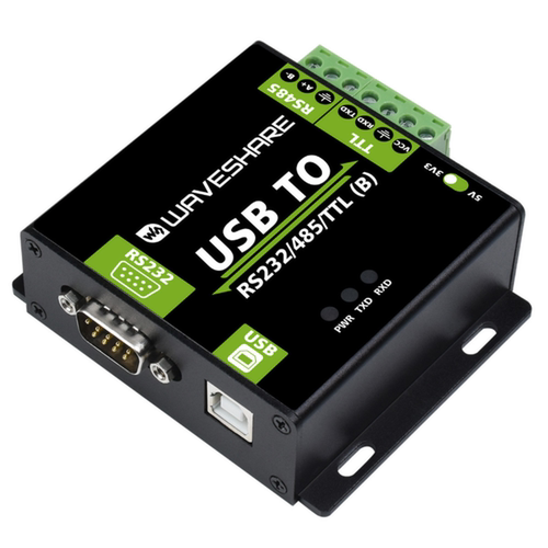 FT232RL/CH343G版本工业级隔离型USB TO RS232/485/TTL (B)转换器
