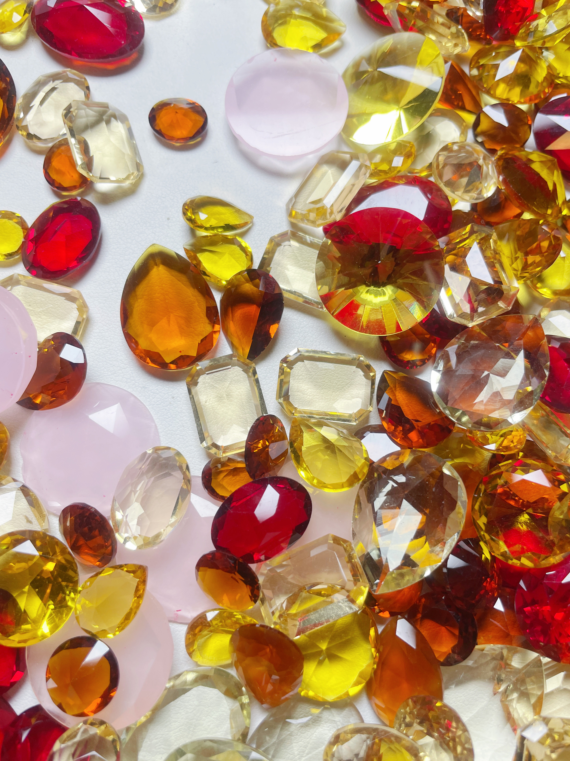 大尺寸梭编包钻混款100g 暖色系瑕疵率30%左右