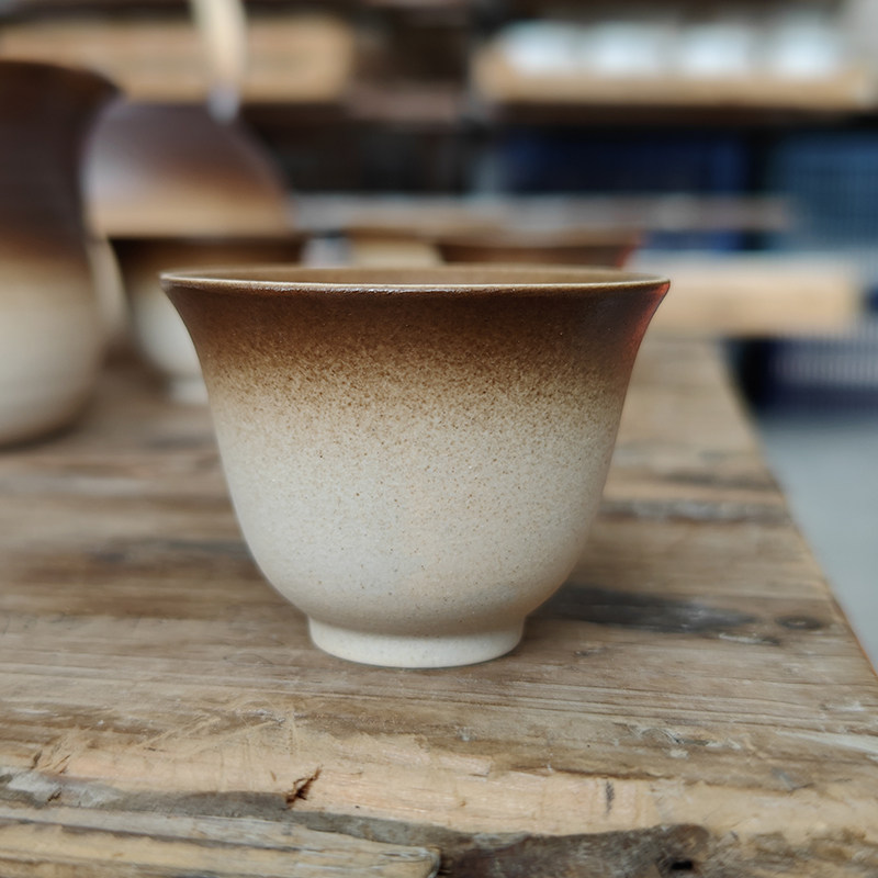 复古粗陶功夫茶杯品茗杯主人杯单杯茶具日式,餐饮具,茶杯,淘宝优惠券,粉丝福利购,淘宝优惠卷