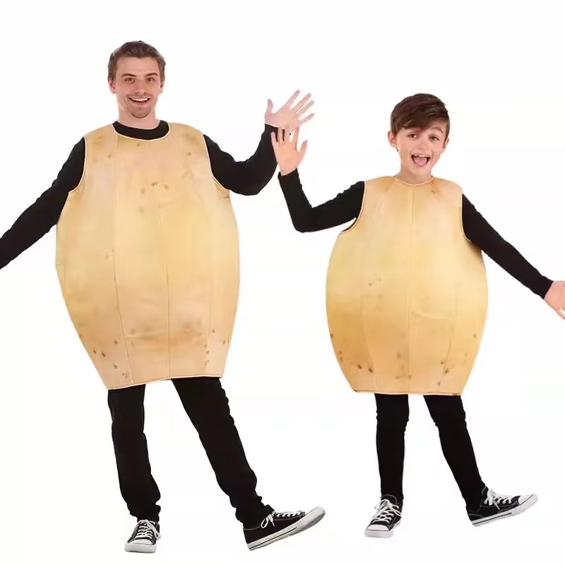 Cos万圣节儿童节聚会派对舞台表演演出植物大战僵尸土豆扮演服装