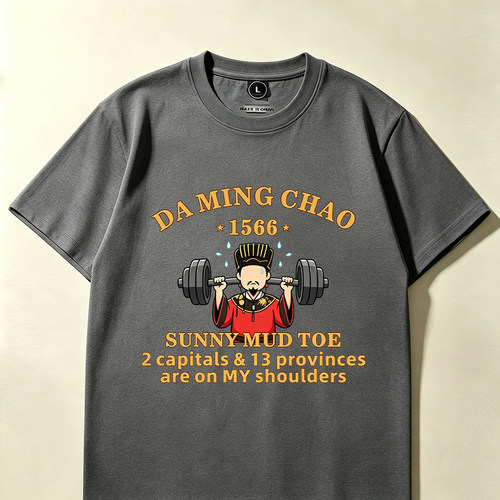 大明王朝1566纯棉宽松短袖T恤