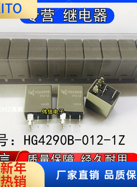 全新原装HG4290B-02-1Z泸工牌汽车空调风扇燃油泵继电器5脚12VDC