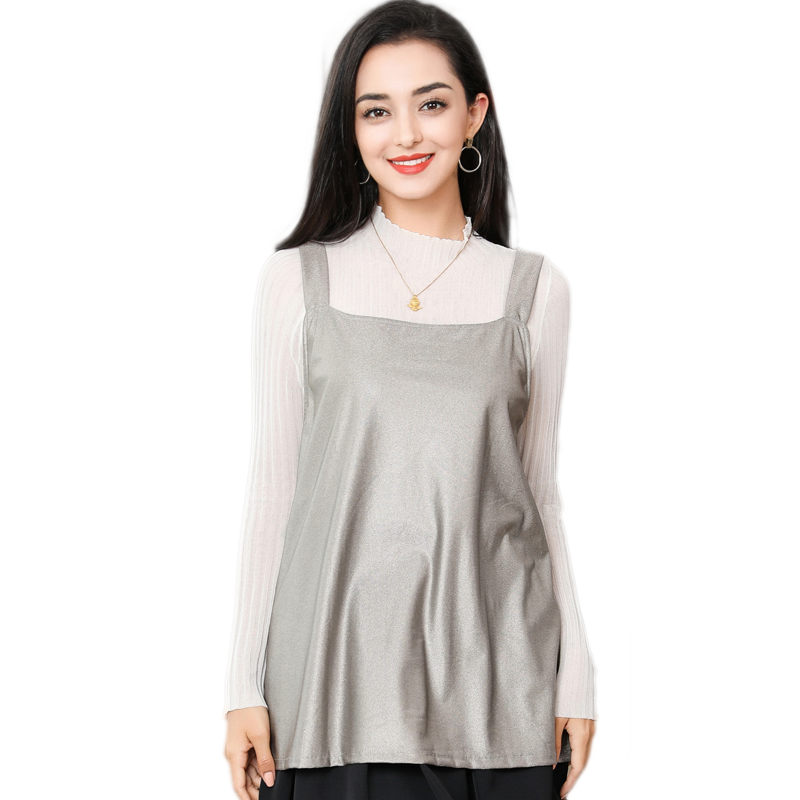 双层防辐射服吊带加强款