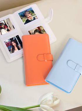 适用于富士拍立得相册SQ1/SQ6/10/20/40/SP3方形4寸照片相册册4寸