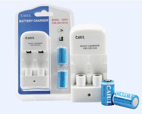 拍立得mini25 50 70相机电池CR2充电电池彩友乐cr-2充电套装2节