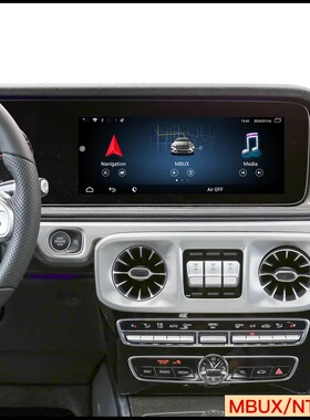 适用2025款奔驰G级EQG560 EQG580 W463原车中控屏升级安卓解码器