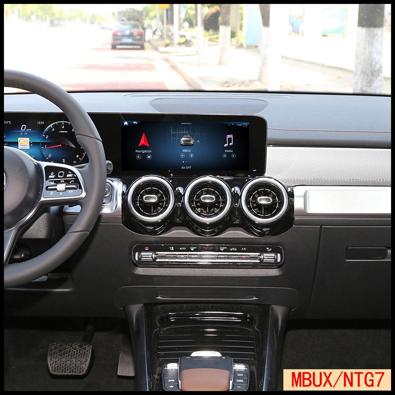 适用于2020-25款奔驰GLB200 GLB35 AMG X247中控屏升级安卓解码器