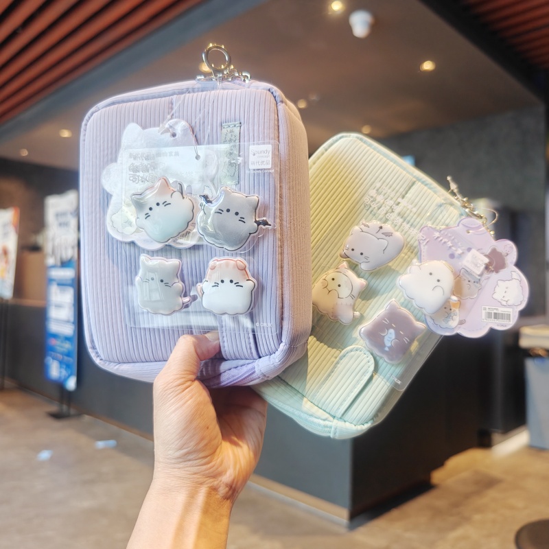 伊藤家CRUX正版授权幽幽家族多功能收纳包手机支架笔袋送软吧唧