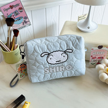 伊藤家卡通正版授权蜡笔小新可爱化妆包大容量收纳包