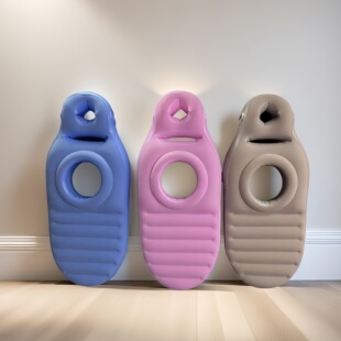 环保PVC充气孕妇垫趴睡床垫趴垫凹形舒适植绒加厚室内O型睡觉枕垫