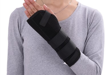 腕关节固定带腕关节手腕扭伤骨折固定套腕部钢板支具夹板护腕