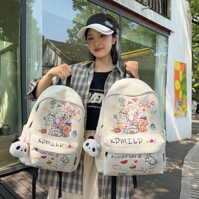 书包女小学生儿童可爱双肩包日系高级感初中生大学生ins小众背包