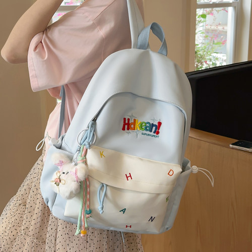 书包女生小学生可爱少女刺绣背包