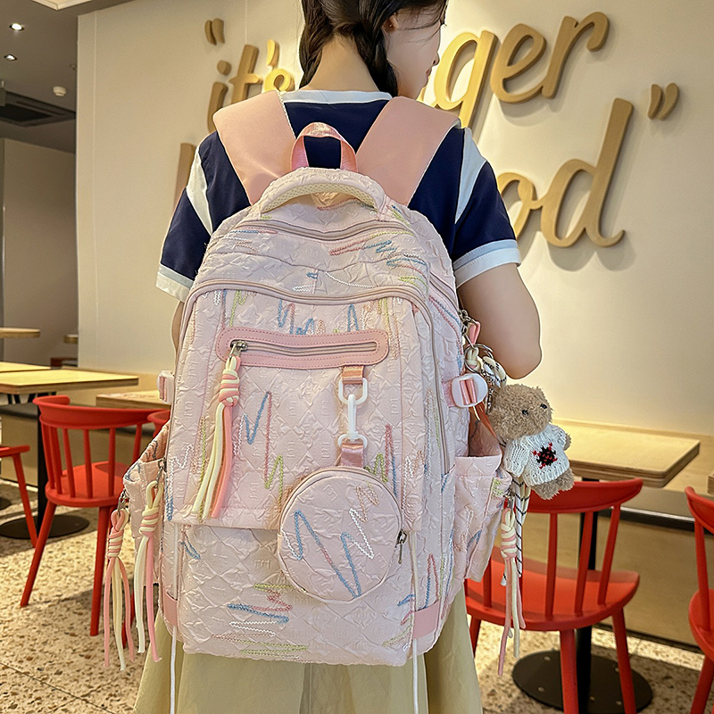 书包女生初中生高颜值背包