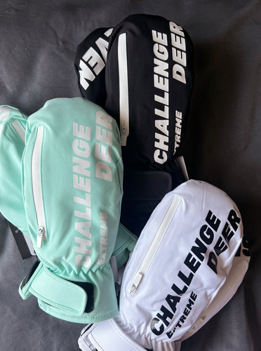 可触屏 专业滑雪手套男女新手闷子内五指防水耐磨防风加绒保暖