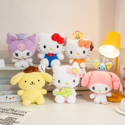 正版三丽鸥helloKitty挂件玩偶女