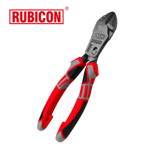 日本RUBICON罗宾汉省力电工斜嘴钳工业级多功能8寸斜口钳RET-200