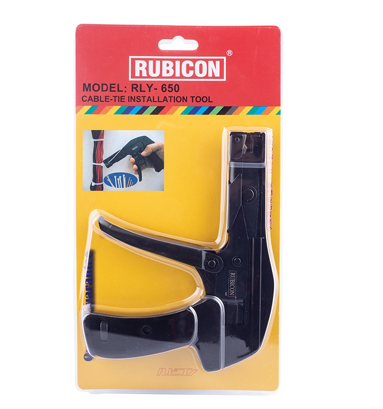 Japan RUBICON Robin Hood Tie Tape Gun Imported Nylon Plastic Wire Claw Quick Tightening Ties Gun RLY-650