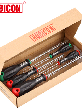 日本RUBICON罗宾汉套装螺丝刀十字一字进口家用组套工具500-5A 7B