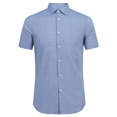 夏季短袖衬衫BONI/堡尼