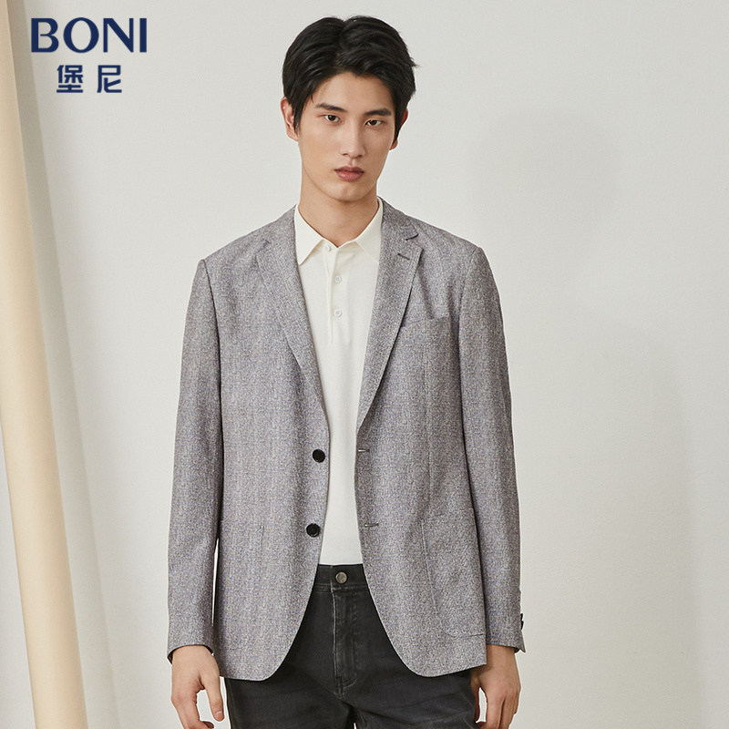 cn283012b休闲西服堡尼图片