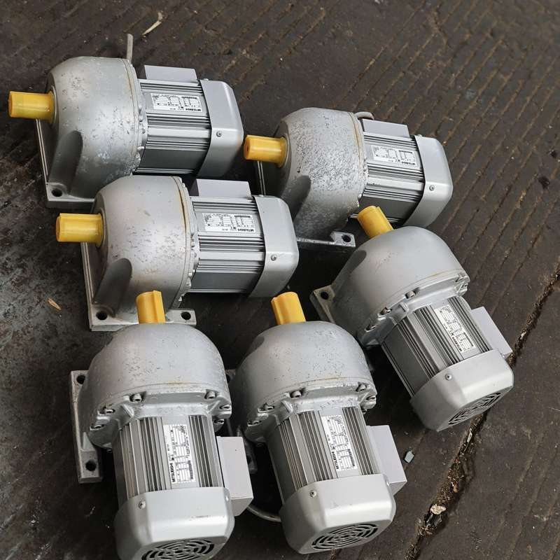 日本进口三菱减速电机,功率0.2KW,三相220V,速比1:--议价商品