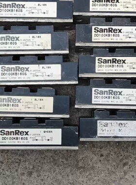 三社模块，型号：DD100KB160S，实物拍摄，功能正常。--议价商品