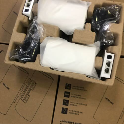 水星B2套装 2.4GHz电梯专用无线网桥套装。--议价商品