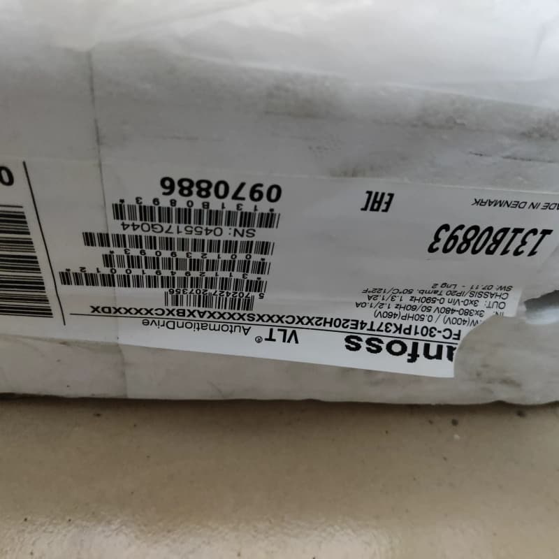 全新丹弗斯变频器FC-301PK37T4E20H2XXCXX--议价商品