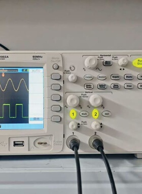 安捷伦Agilent DSO1002A数字示波器，60MHz--议价商品