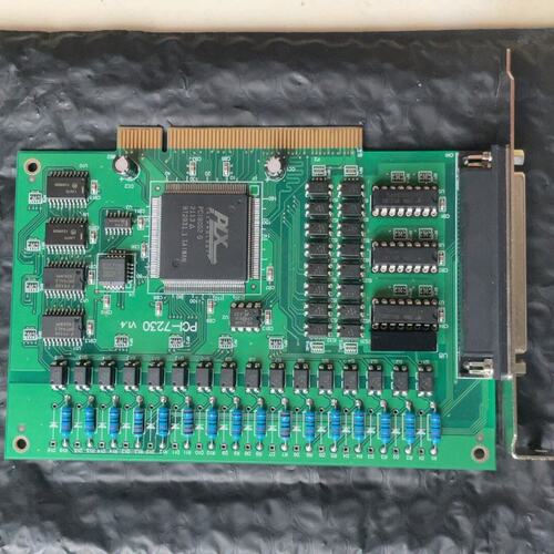 PCI-7230数据采集卡,PCI9052G，机器视觉，全新--议价商品