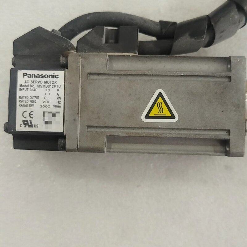 松下伺服电机MSMD012P1U,100W功率,拆机实物拍摄--议价商品