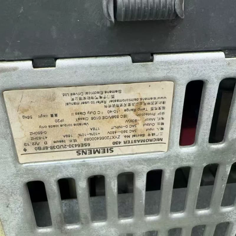 西门子变频器 MM430 75kw 90kw--议价商品